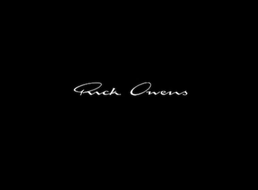 RICK OWENS