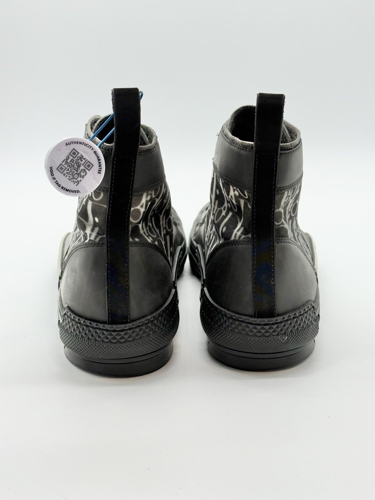 Size 12 - Dior B23 High Black Oblique