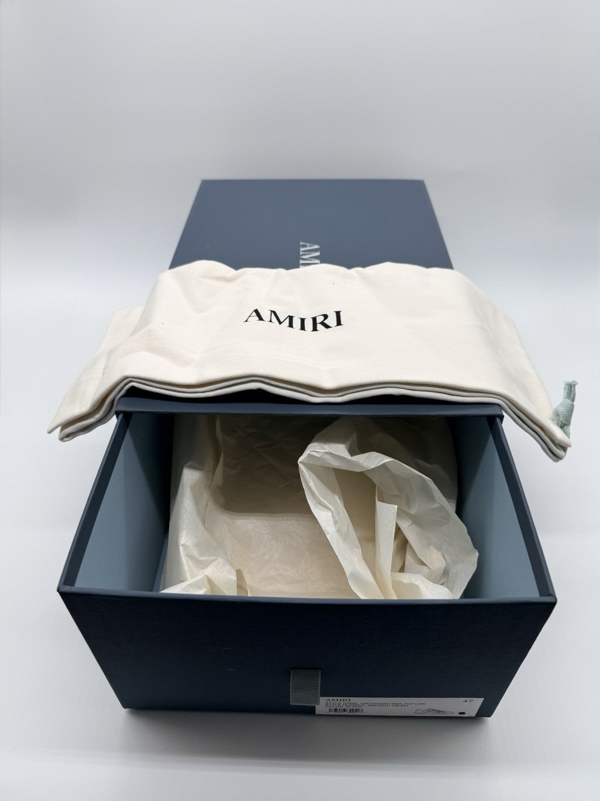 BRAND NEW Size 14 - Amiri Skel Low-Top Black And Beige ($650 Retail)