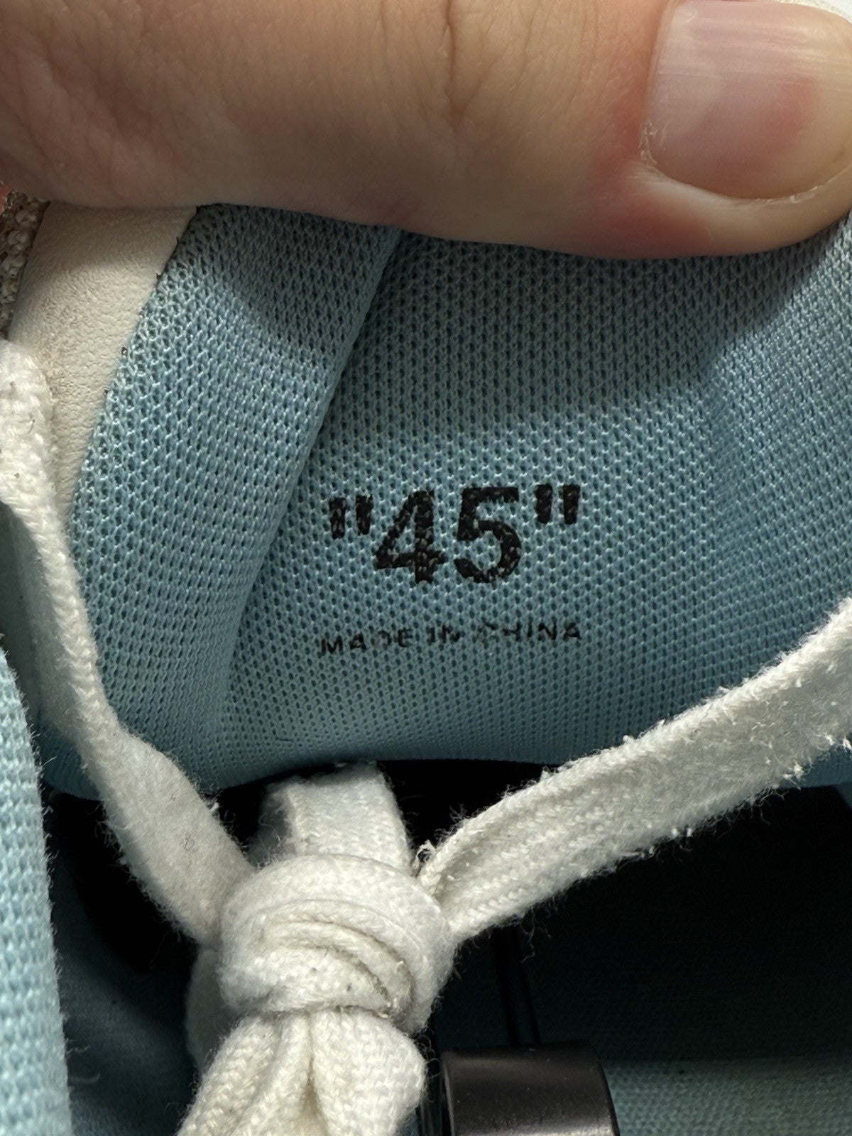 Size 12 - Off-White Out of Office White Light Blue Suede