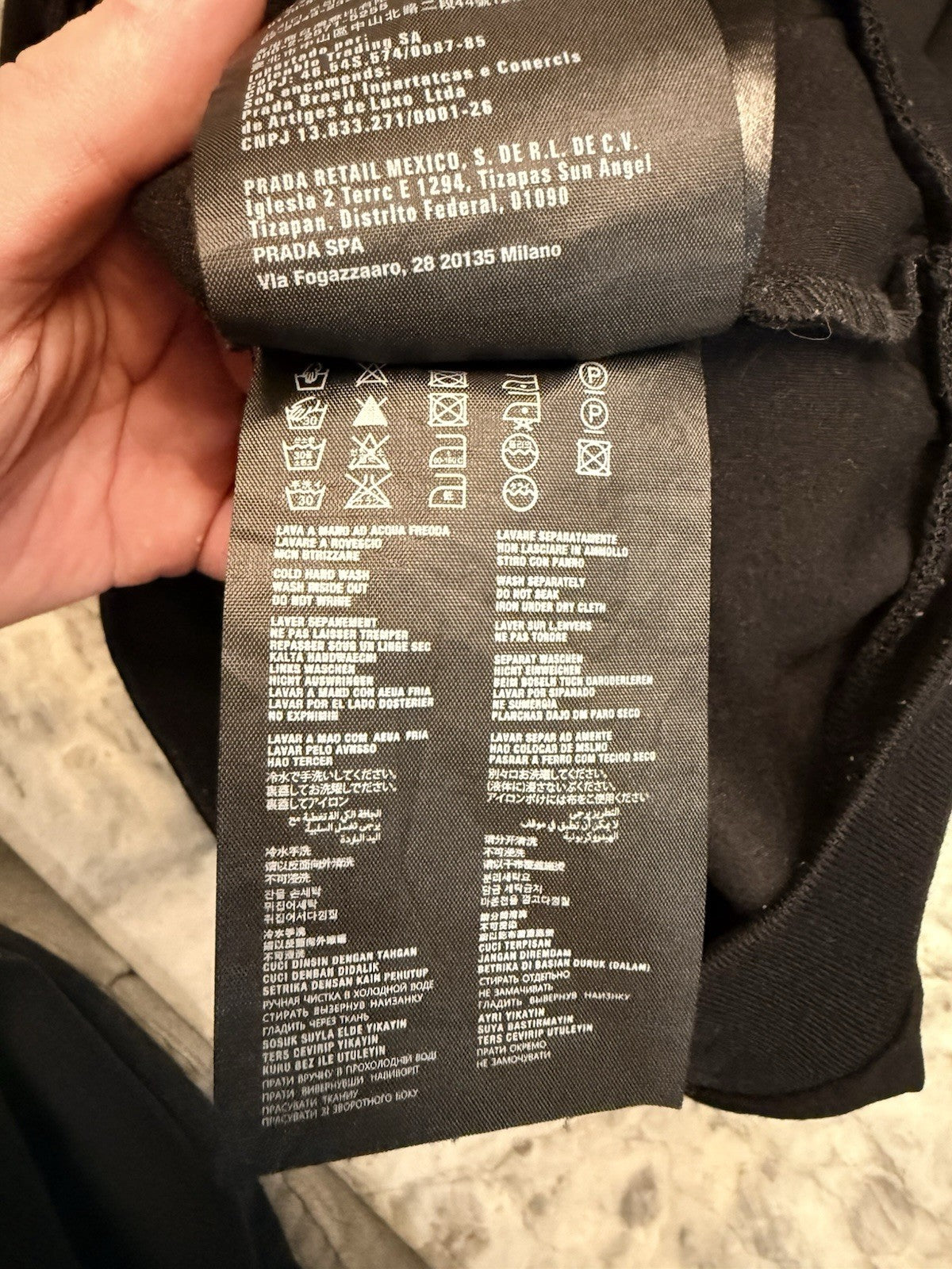 PRADA Nylon Lightweight Bomber Track Jacket Black Mens L Full Zip ($2800 Retail)