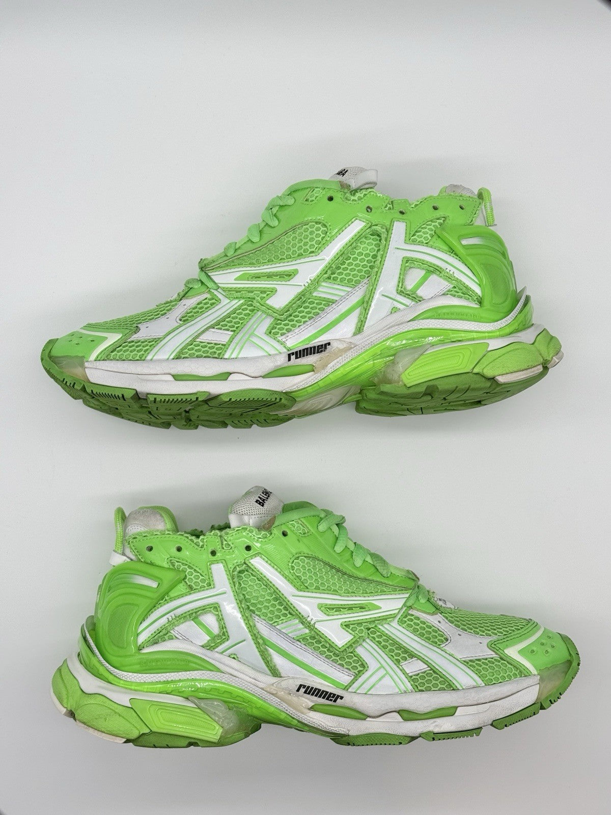 Size 11 - Balenciaga Runner Sneaker Fluo Green
