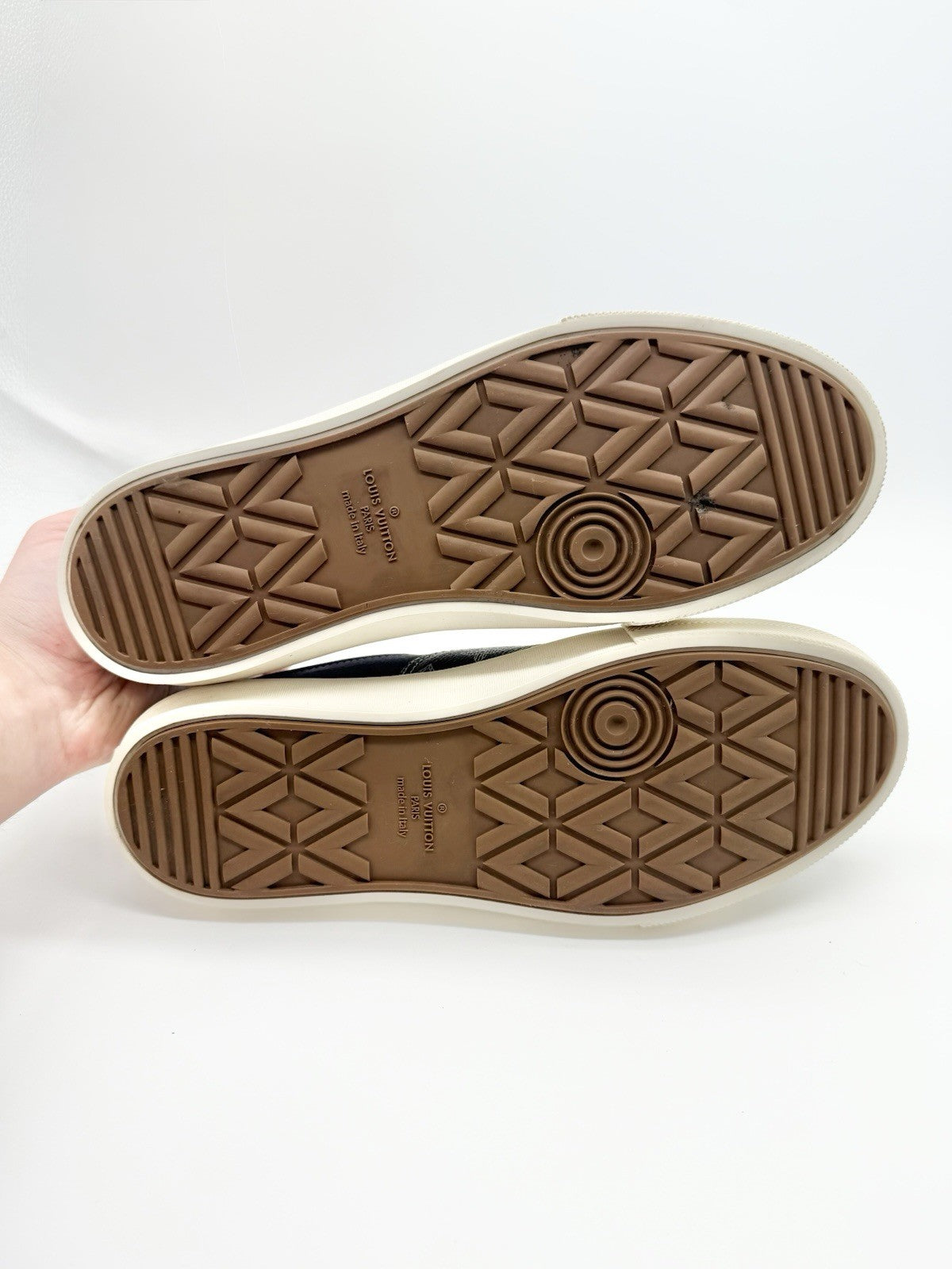 Size 9.5 - Louis Vuitton Monogram Trocadero Sneaker Low Blue White