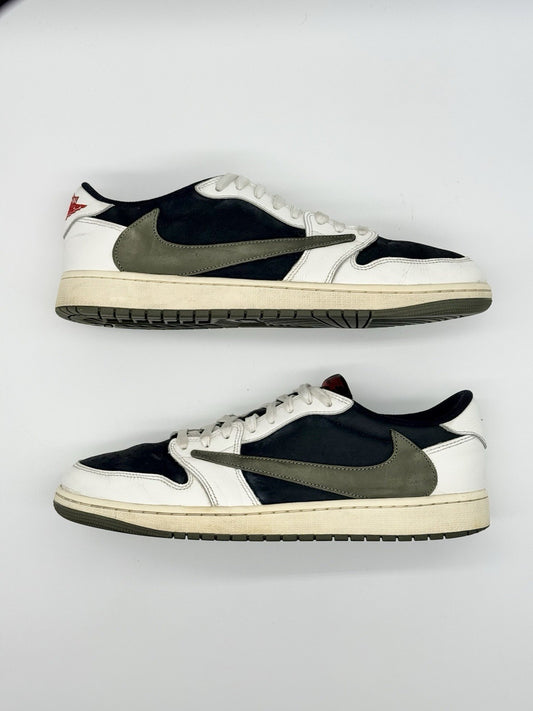 Size 12m/13.5w - Jordan 1 Retro OG x Travis Scott Low Olive