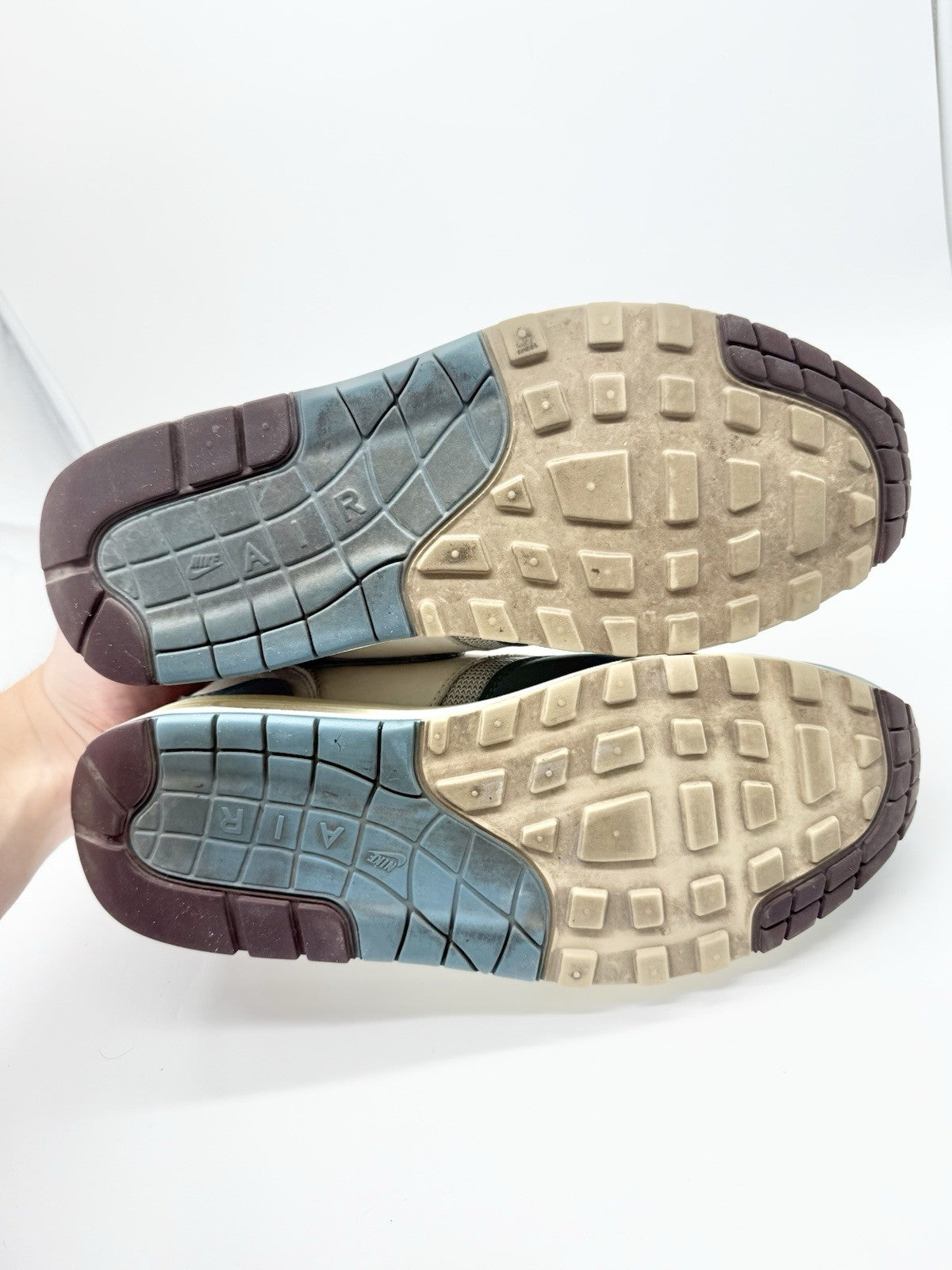 Size 9.5 - Nike Air Max 1 Patta Waves Noise Aqua