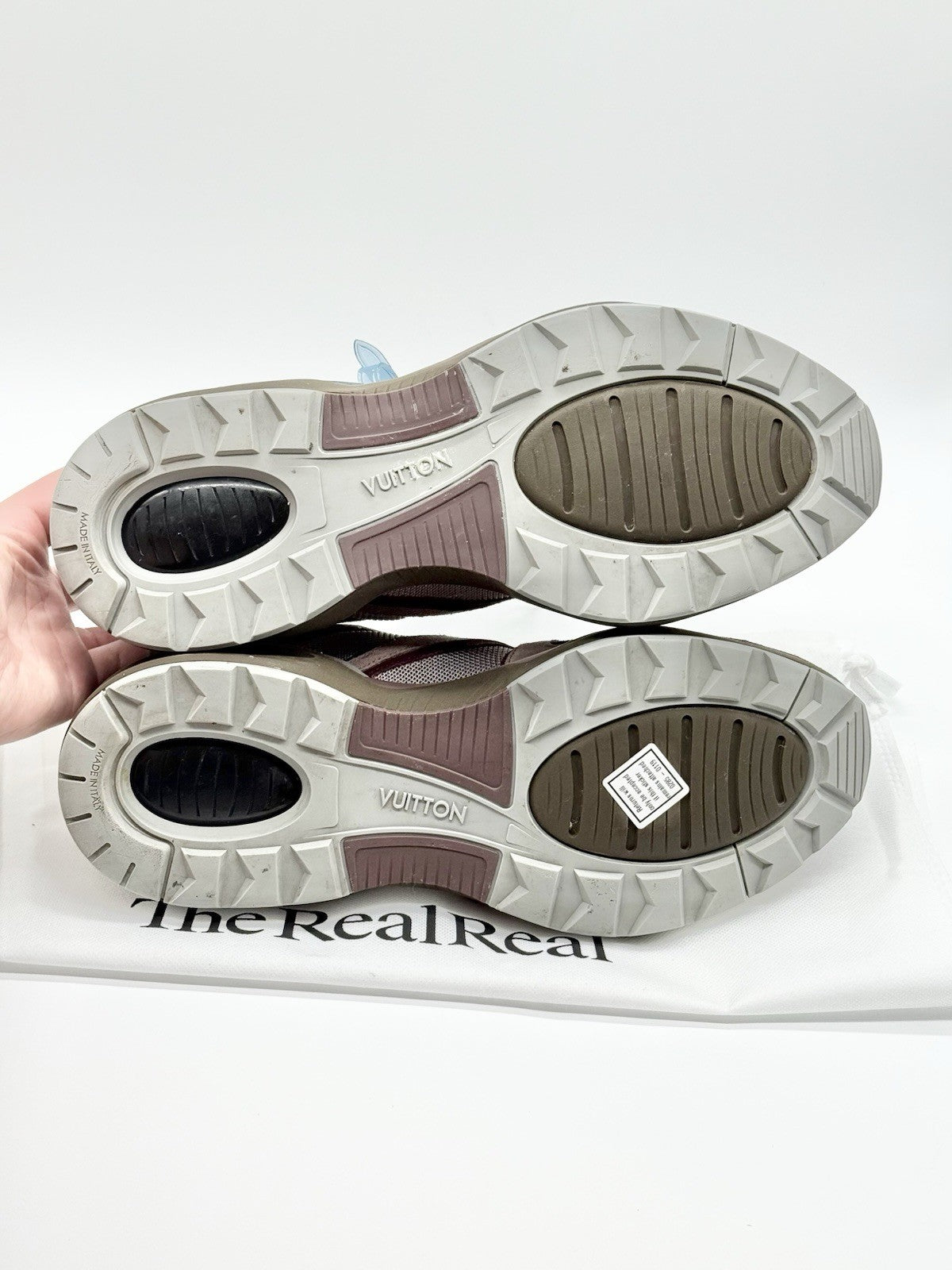 Size 11 - Louis Vuitton Trail Sneaker Burgundy