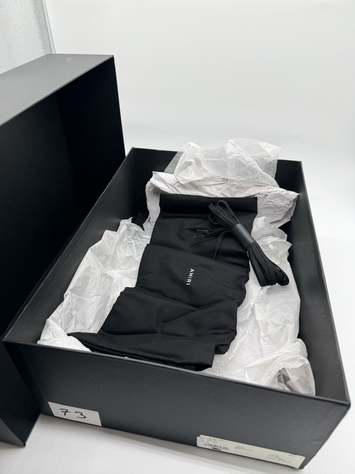 BRAND NEW Size 13 US - Amiri Skel High Top White And Black ($650 Retail)