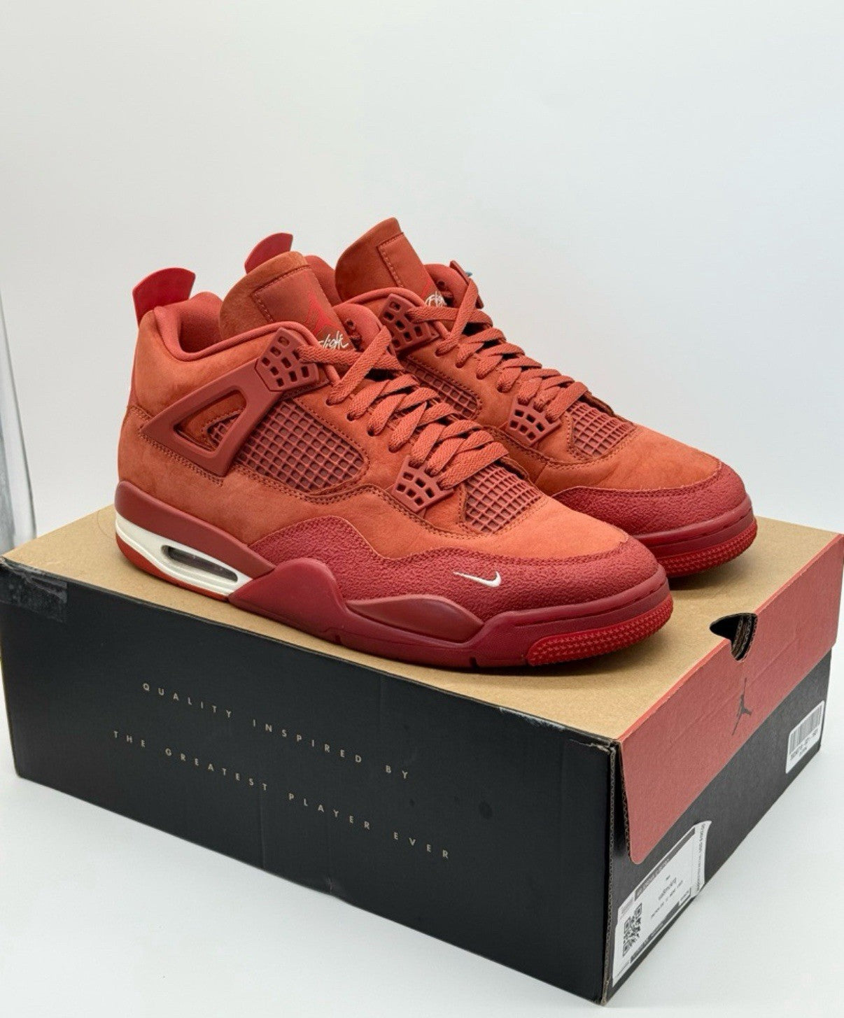 Size 12 - Nigel Sylvester Air Jordan 4 Brick By Brick