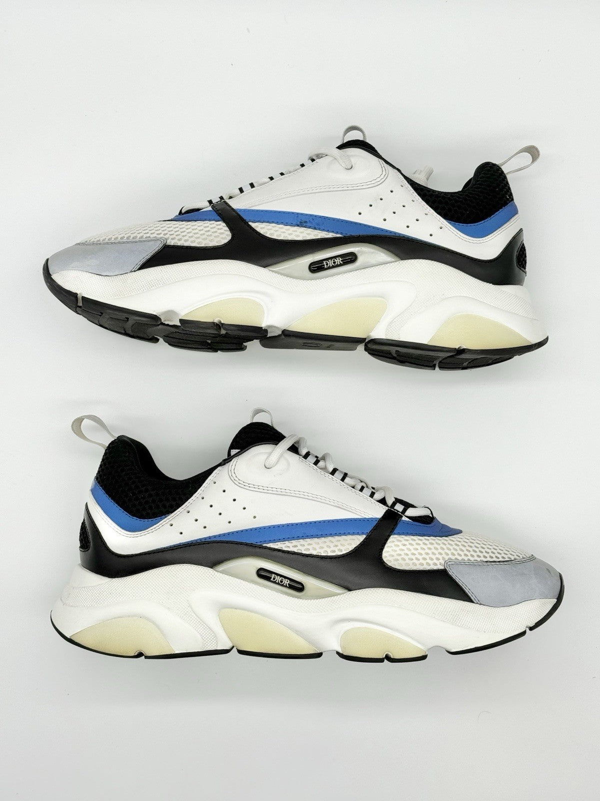 Size 13 - Dior B22 White Blue