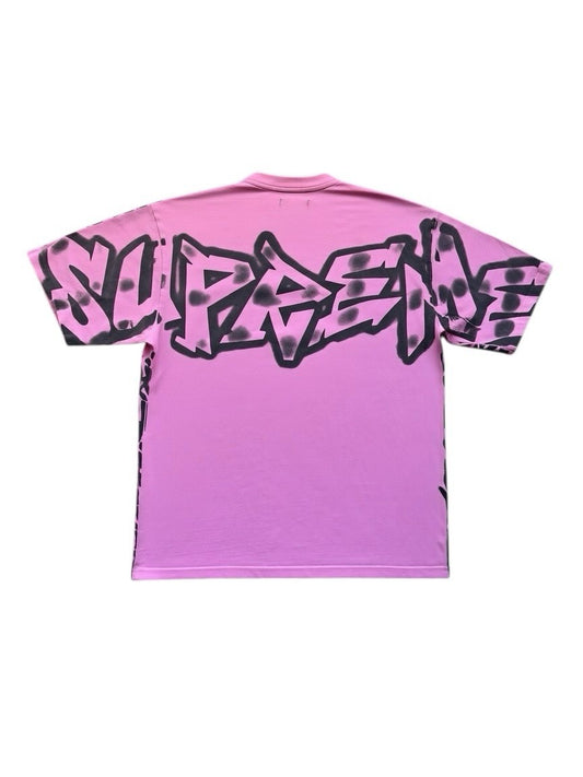 Supreme Pink New York Yankees Shirt Size Medium