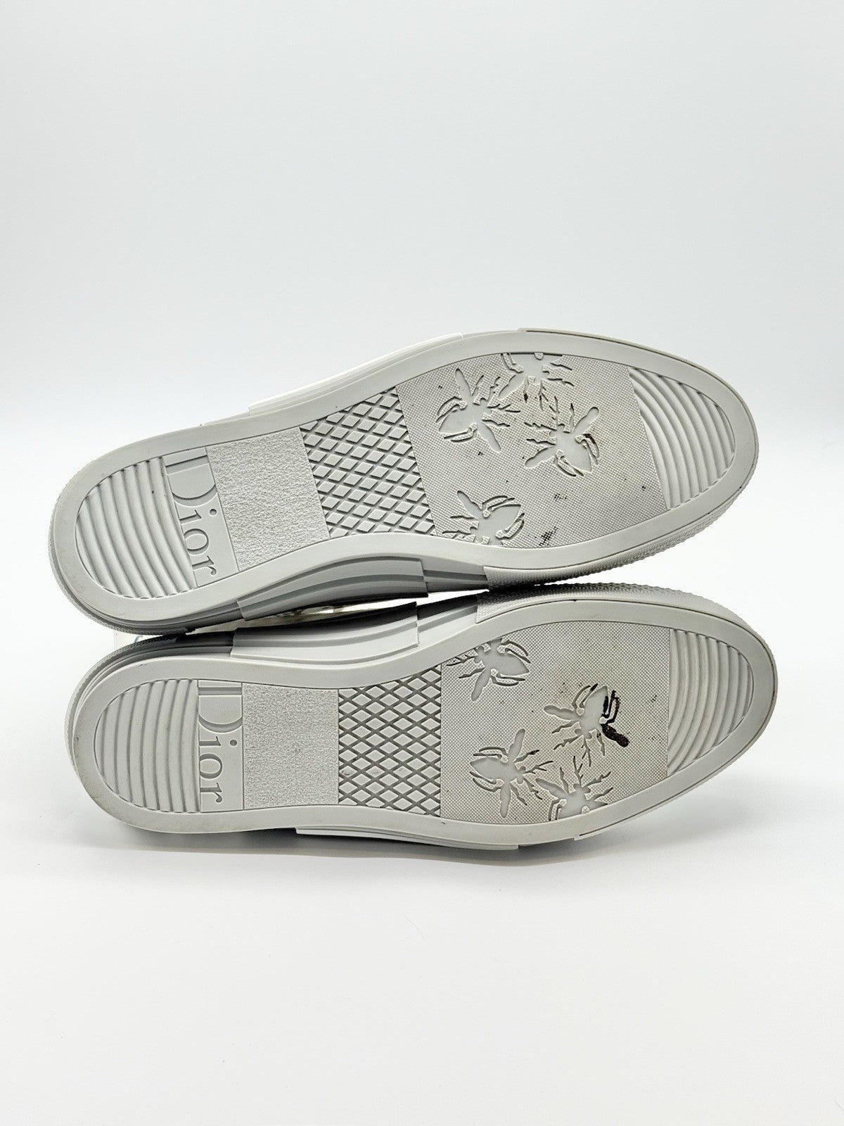 WORN ONCE - Size 10 - Dior B23 High Dior Grey White Oblique