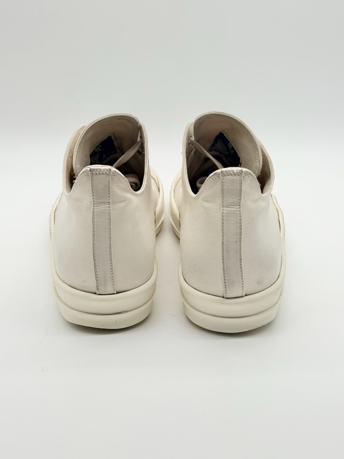 Size 11 - Rick Owens Low Ramones White
