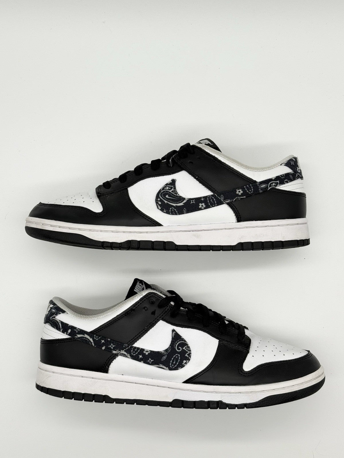 Size 10m(11.5w) - Nike Dunk Low Black Paisley