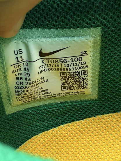 Size 11 - Nike Dunk Low x OFF-WHITE Pine Green 2019