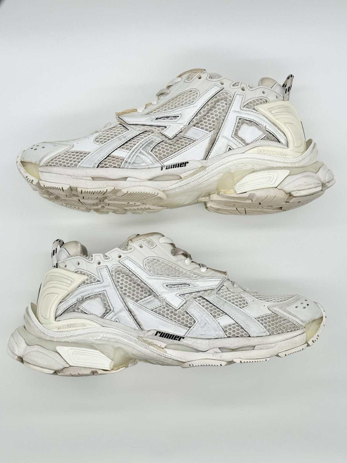 Size 11 - Balenciaga Runner Sneaker White
