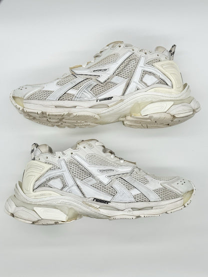 Size 11 - Balenciaga Runner Sneaker White