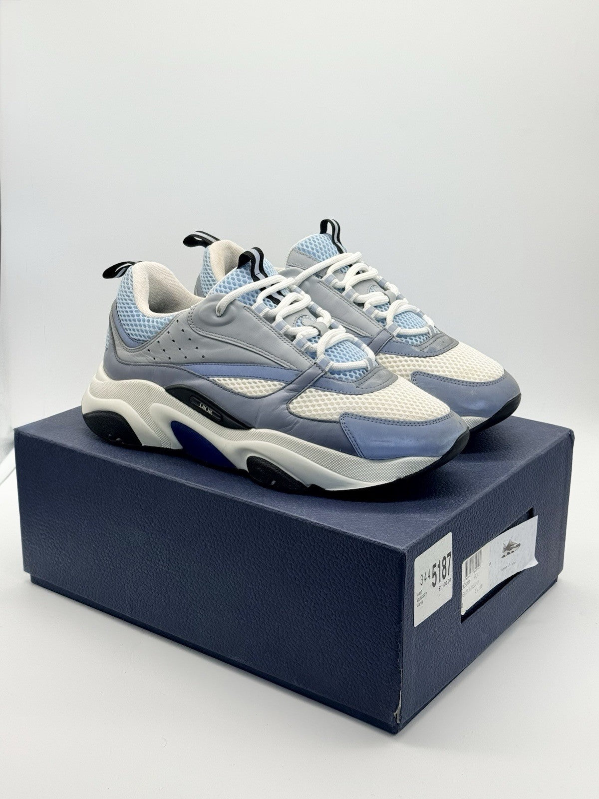Size 10 - Dior B22 White Blue