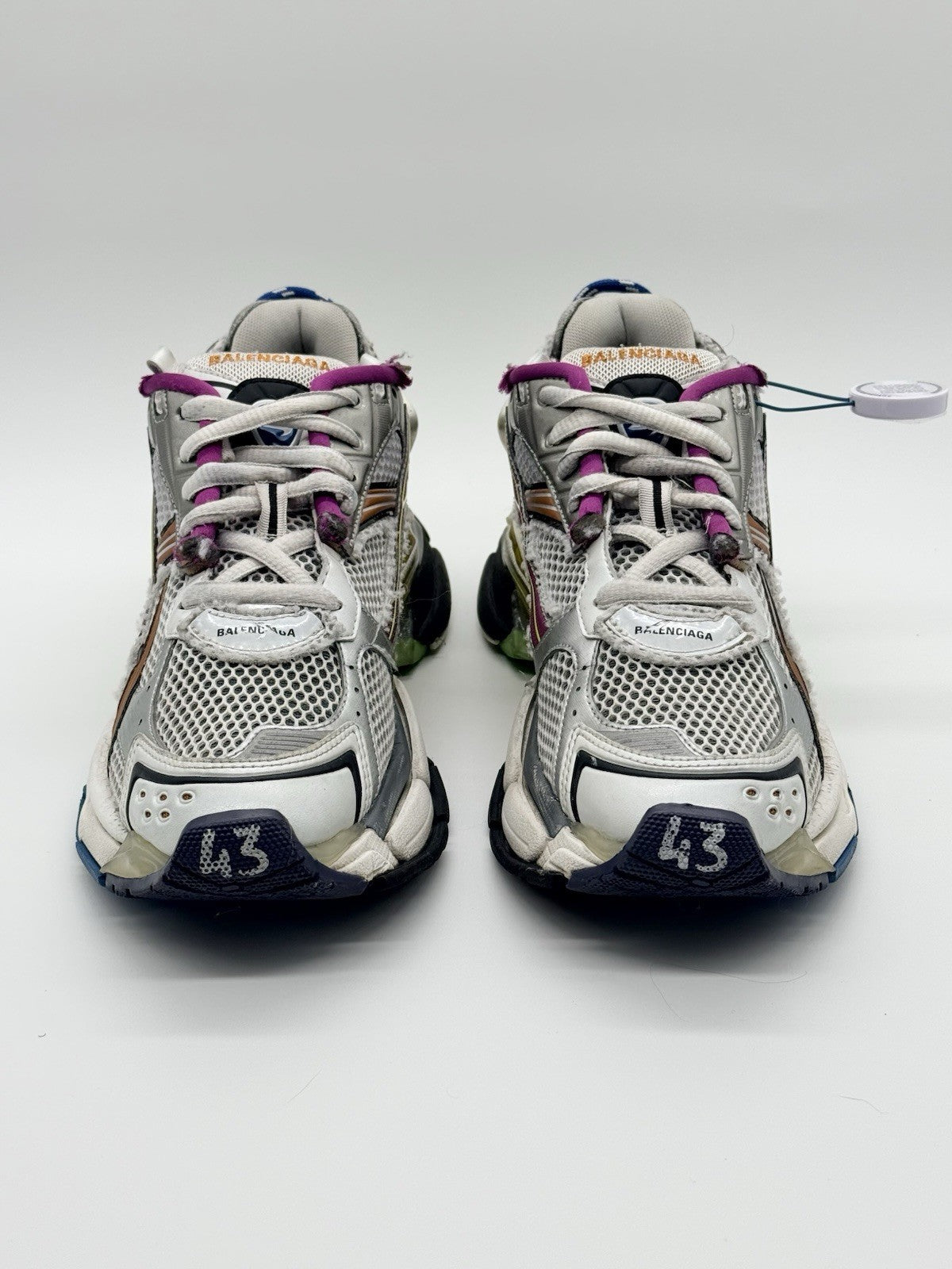 Size 10 - Balenciaga Runner Sneaker Multi-Color