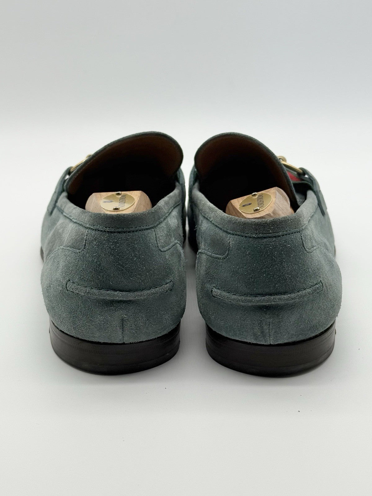 Gucci 1953 Horsebit Loafer - Blue Suede - size 12uk/13us