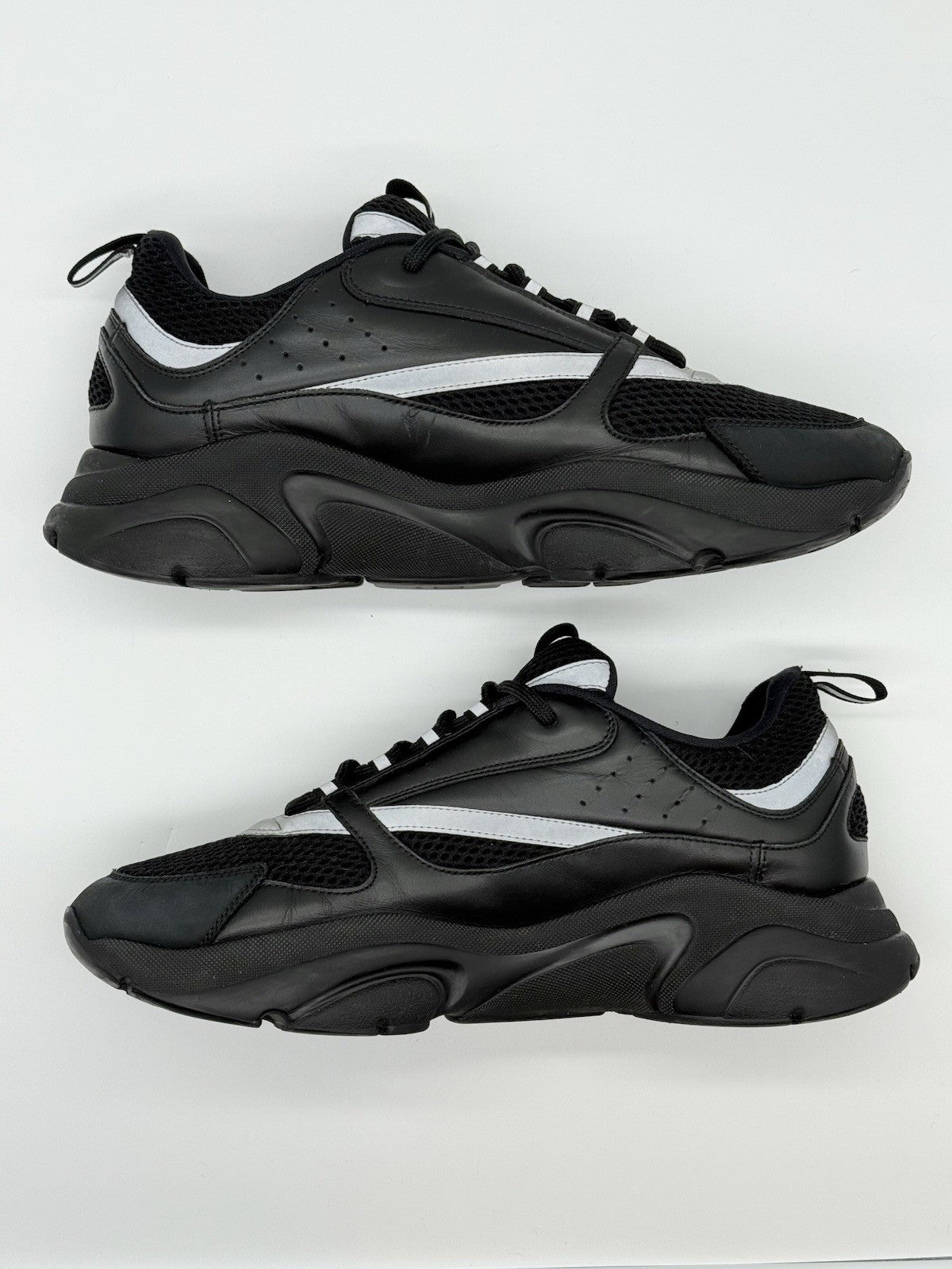 Size 13 - Dior B22 Black Reflective