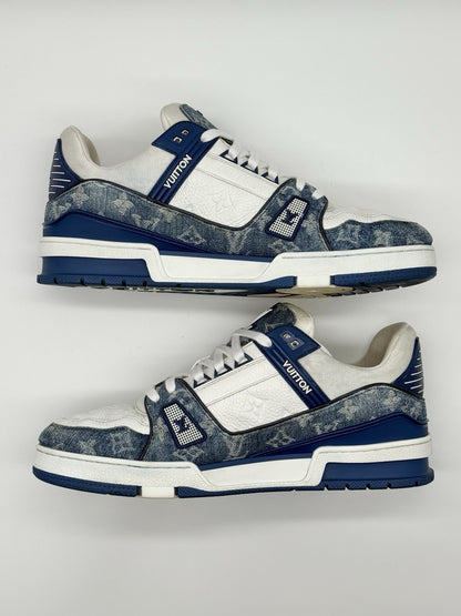 Size 11 - Louis Vuitton Trainer Low Monogram Denim