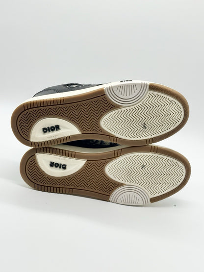 Size 8 - Dior B27 Low Dior Oblique Galaxy - Black Beige