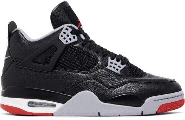 Size 10 - Air Jordan 4 Retro Bred Reimagined