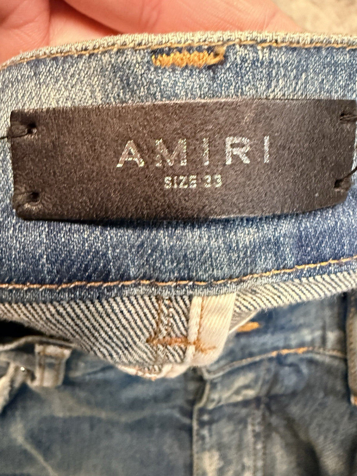 TCGW AMIRI jeans Blue Size 33 ($920 Retail)