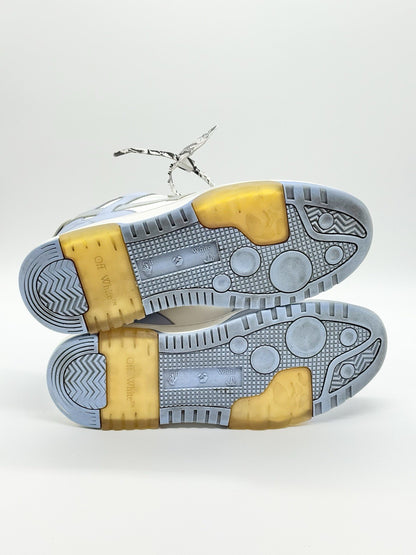 Size 12 - Off-White Out of Office White Light Blue Suede