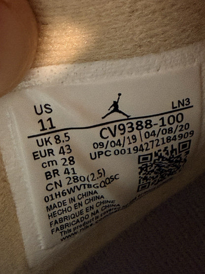Size 9.5m/11w - Jordan 4 SP x Off-White Mid Sail