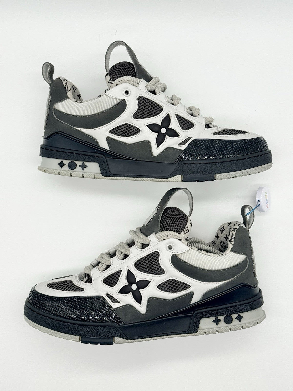 Size 10.5 - Louis Vuitton Skate Sneaker Grey Black