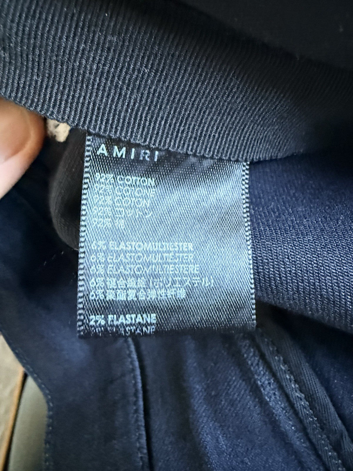 Amiri Ripped Black Jeans Size 34 ($1295 Retail)