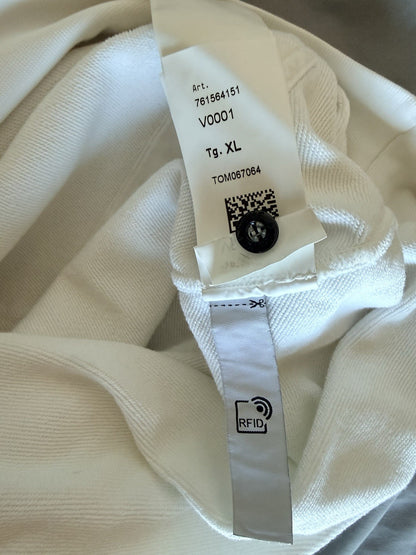 Stone Island White Hoodie Size XL