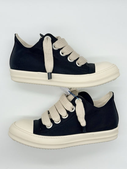 TRIED ON Size 11 - Rick Owens DRKSHDW Ramones Jumbo Lace Black