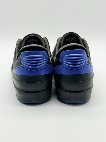 Size 11 - Off-White x Air Jordan 2 Retro SP Low Black Varsity Royal