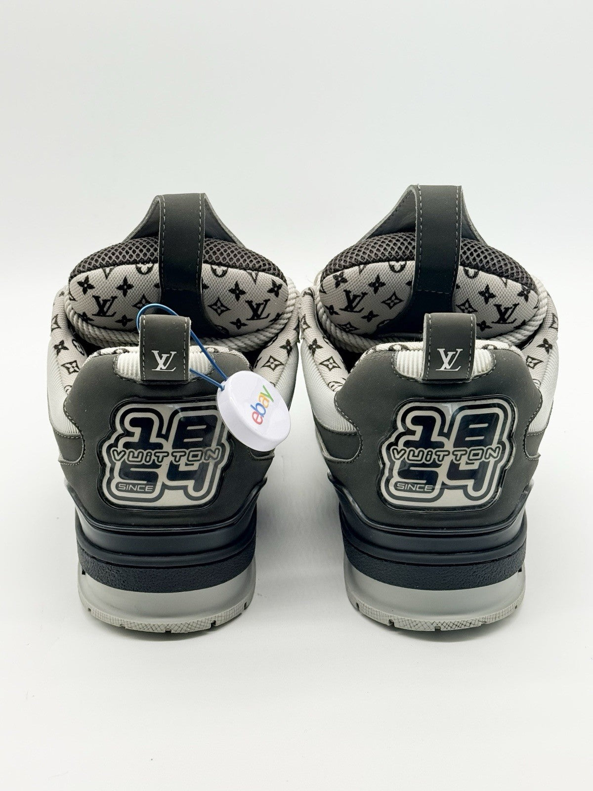 Size 10.5 - Louis Vuitton Skate Sneaker Grey Black