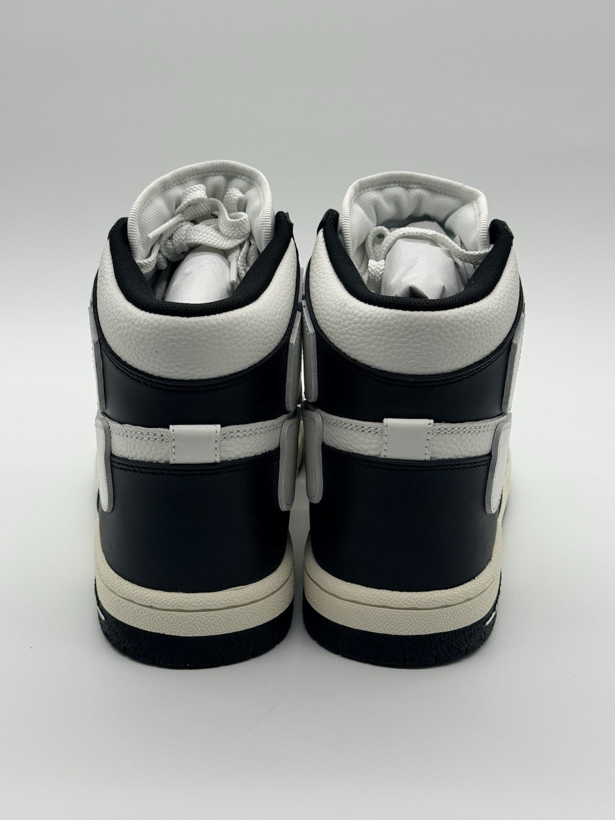 BRAND NEW Size 9 - Amiri skel top high Black And White ($650 Retail)