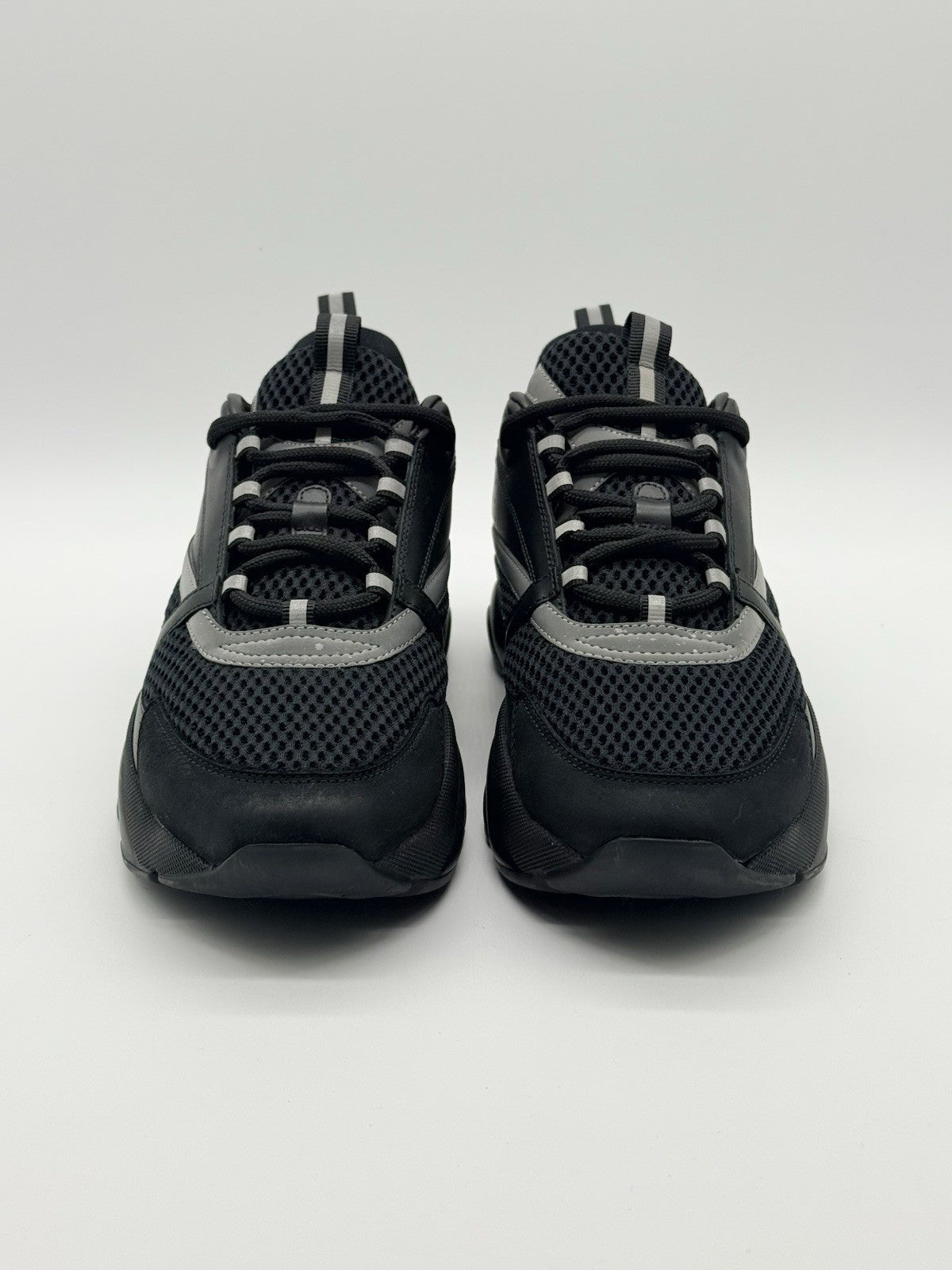 Size 9.5 - Dior B22 Black Reflective