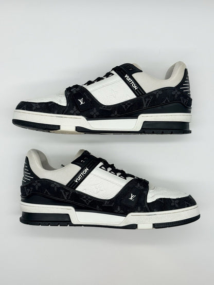 Size 10.5 - Louis Vuitton Trainer Low Black