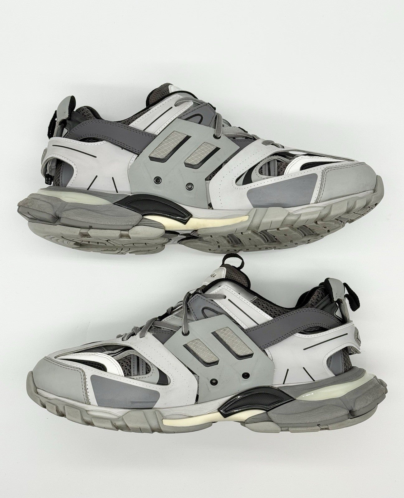 Size 12 - Balenciaga Track LED Sneaker White Light Grey