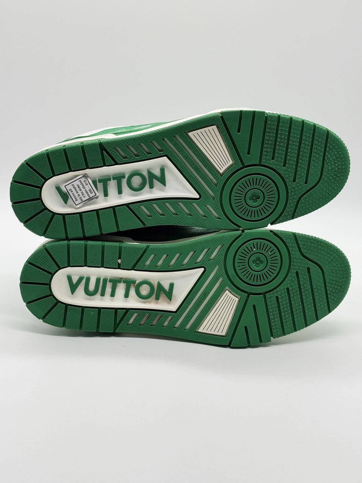 Size 11 - Louis Vuitton Trainer Low #54 Mini Monogram - Green