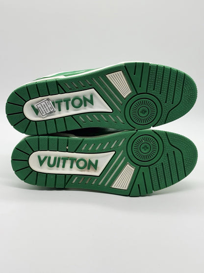 Size 11 - Louis Vuitton Trainer Low #54 Mini Monogram - Green
