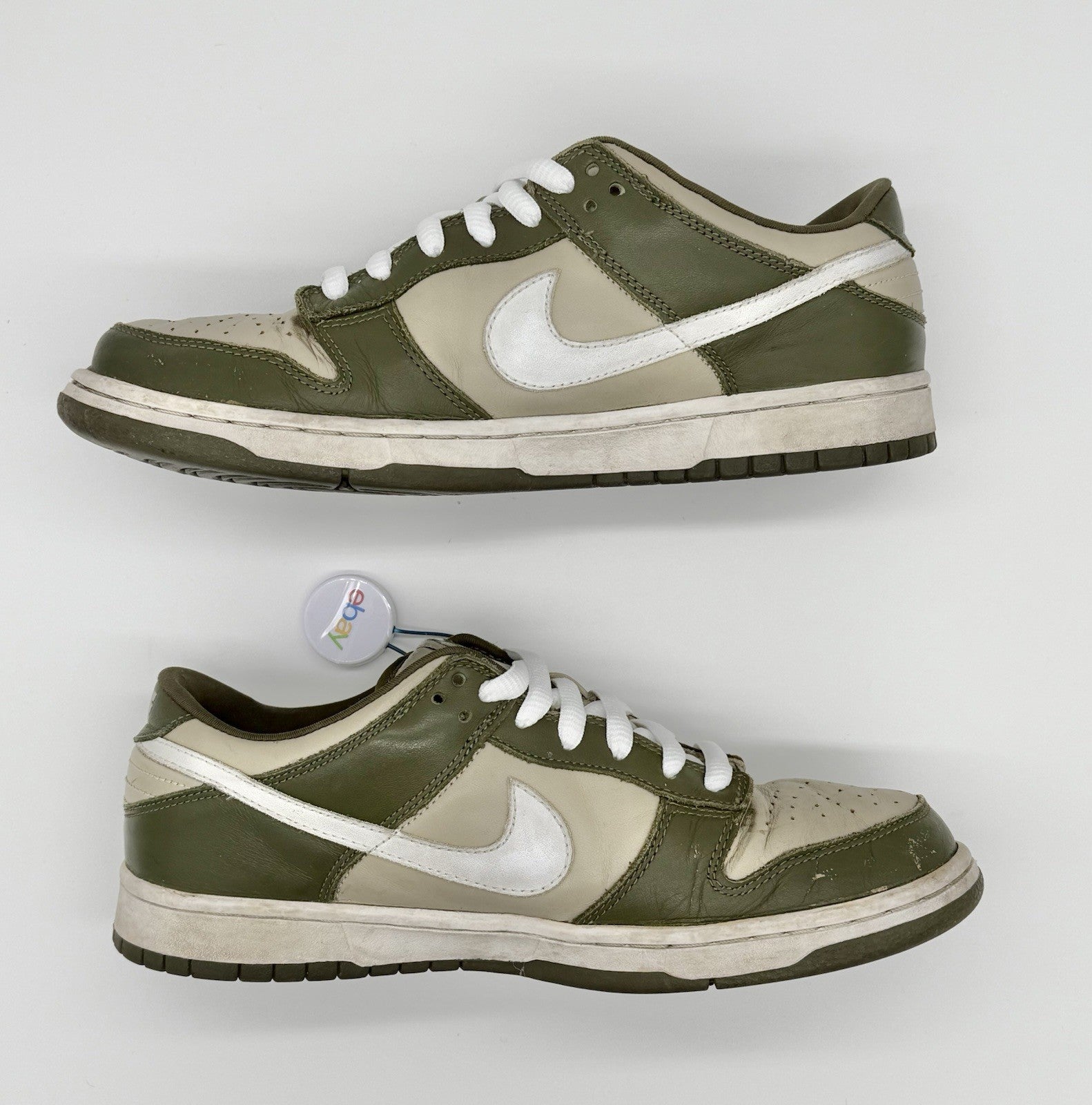 Size 10.5 - Nike Dunk Pro Sb Olive Stone