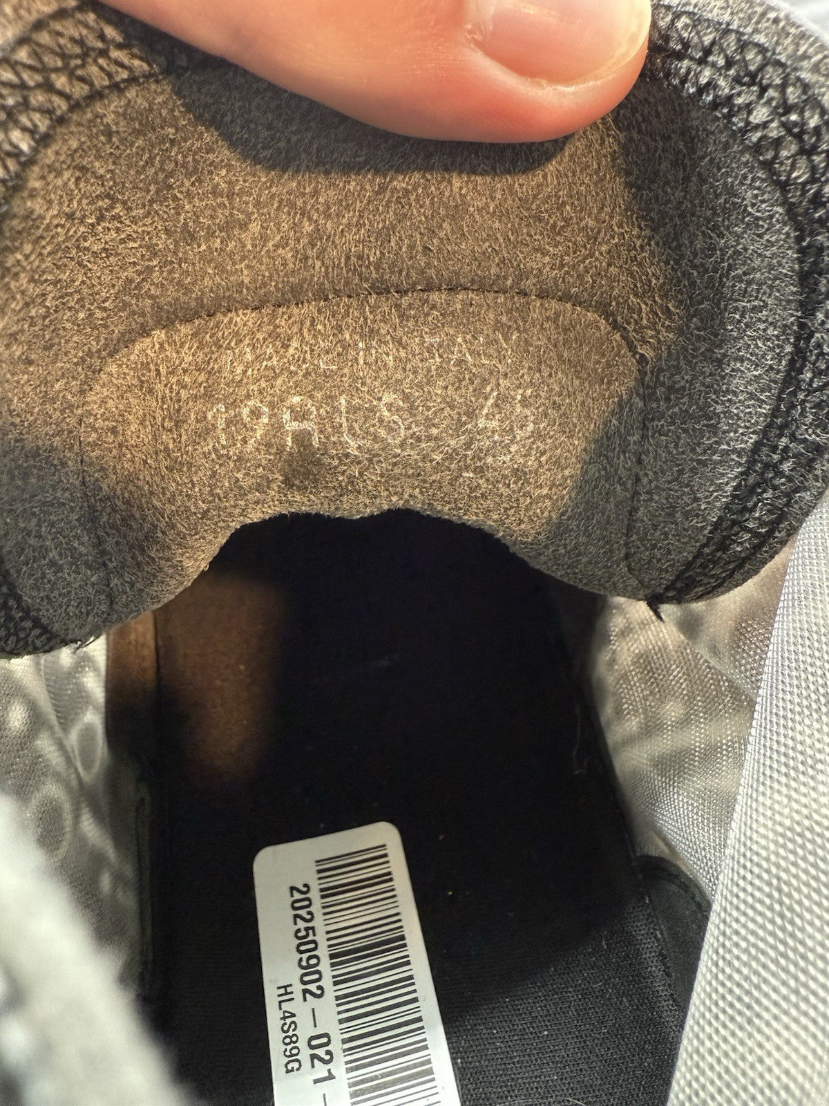 Size 12 - Dior B23 High Black Oblique