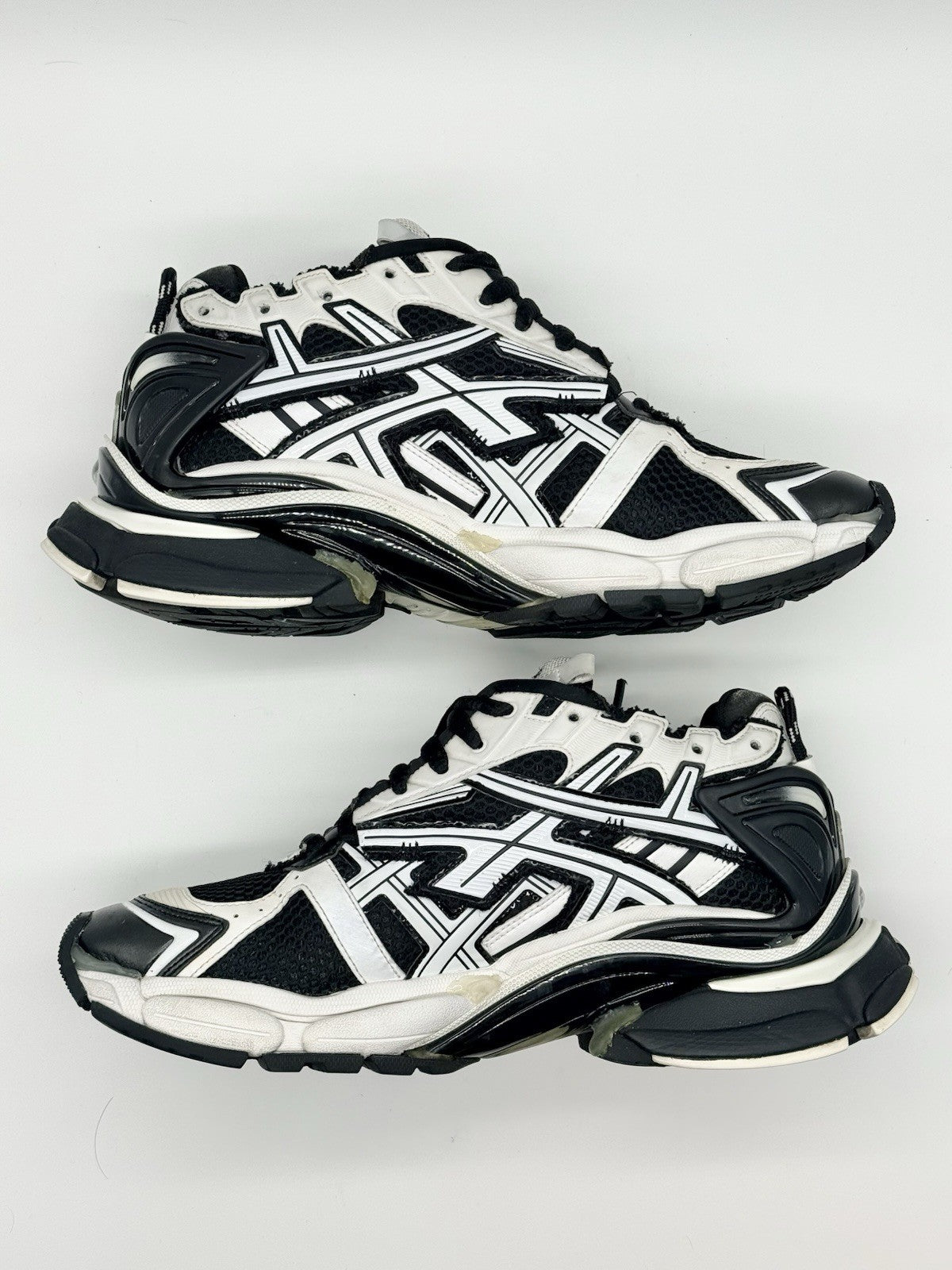 Size 11 - Balenciaga Runner Black White