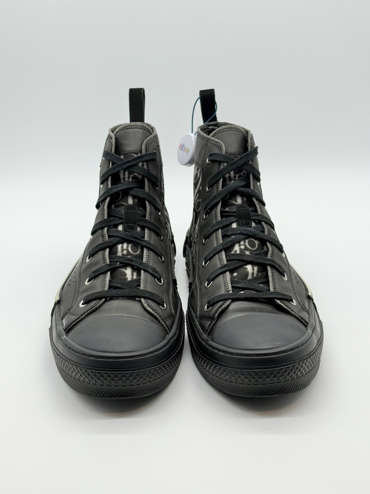 Size 12 - Dior B23 High Black Oblique