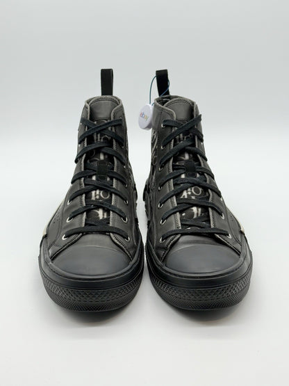 Size 12 - Dior B23 High Black Oblique