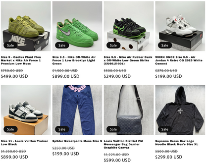 DESIGNER & HYPE Sneaker Mystery Box