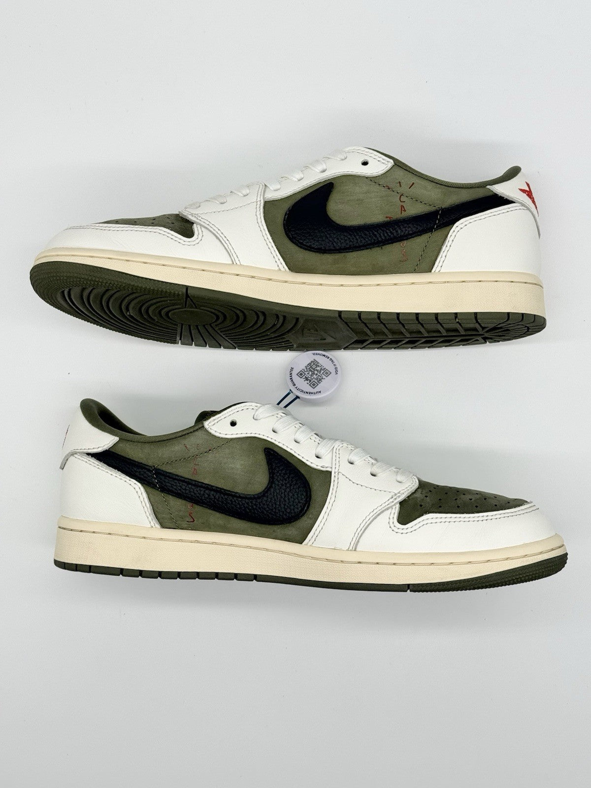Size 10 - Travis Scott x Air Jordan 1 Retro OG SP Low Reverse Olive / Medium...