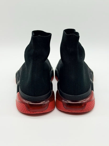 WORN ONCE Size 10 - Balenciaga Speed Trainer Black Red